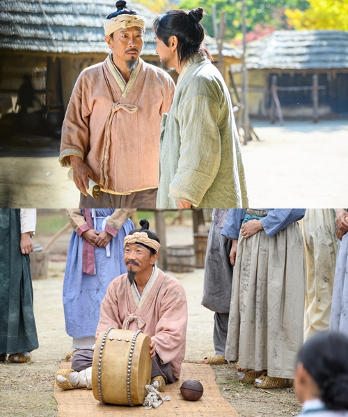 소리꾼 박철민, 북 장단 훈련→광대패 맏형 든든...명품 연기 선사... 박철민, 북 장단 훈련→광대패 맏형 든든...명품 연기 선사
