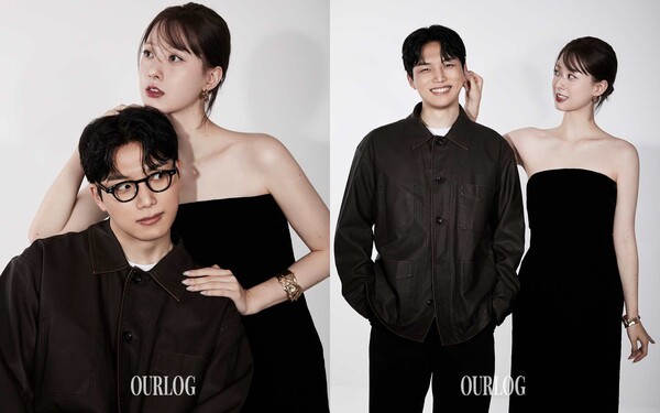 강지수·노재윤, ‘모솔연애’ 성장캐 찐친의 아워로그 가을 화보