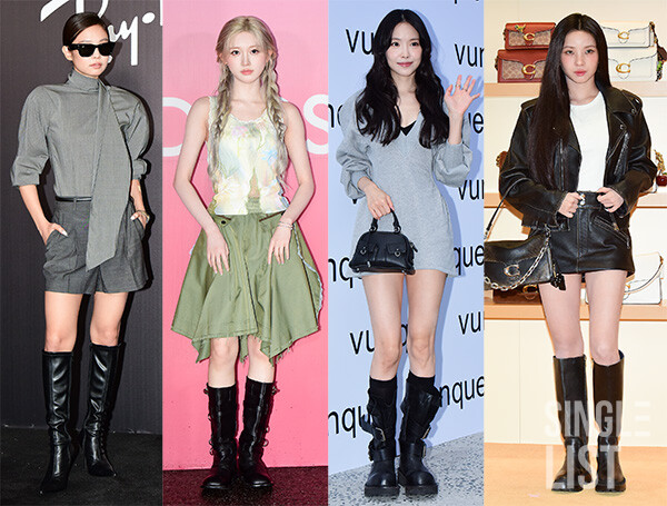 블랙핑크 제니, 아이브 가을, 손나은, 아이들 소연 ©최은희기자 oso0@slist.kr