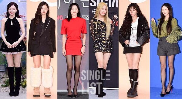 트와이스 나연,아이브 레이,김유정,키스오브라이프 벨,아이들 소연,있지 유나 ©최은희기자 oso0@slist.kr