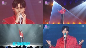 <b>육성재</b>, '<b>인기가요</b>'서 강렬한 'BE SOMEBODY' 무대
