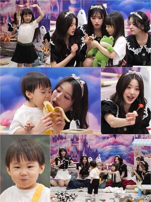 아이브 <b>장원영</b>, 문희준 딸 희율이 호칭에 "이모 아니고 언니"