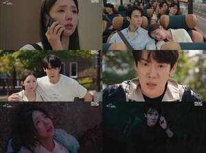 '<b>지거전</b>' 유연석, <b>추락사고</b> 당한 <b>채수빈</b>에 두려움 폭발...'간절구조 엔딩...