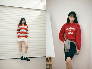 <b>장원영</b>, <b>캠퍼스룩</b> 느낌 물씬…로라로라 스프링 컬렉션 프리오픈