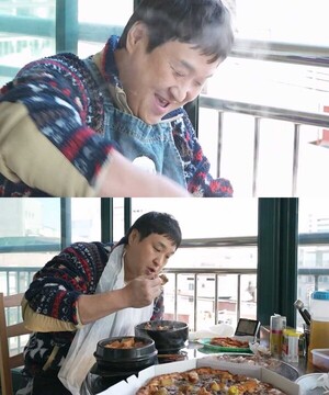 '나혼산' <b>구성환</b>, 피자·돌솥비빔밥·청국장 <b>금식</b> 부작용 폭풍 <b>먹방</b>