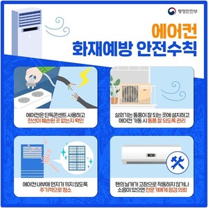 여름철 폭염에 에어컨·선풍기 <b>화재 급증</b>...주원인은 전기접촉 불량