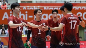 '신호진 14점' <b>남자배구</b>, 카타르에 <b>3-0 승리</b>…7위로 마무리